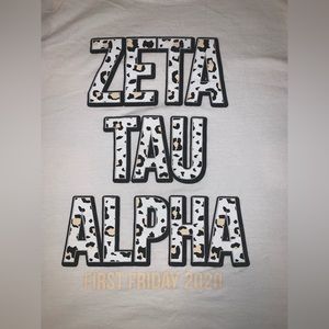 Zeta Tau Alpha Comfort Colors Tank - First Friday 2020